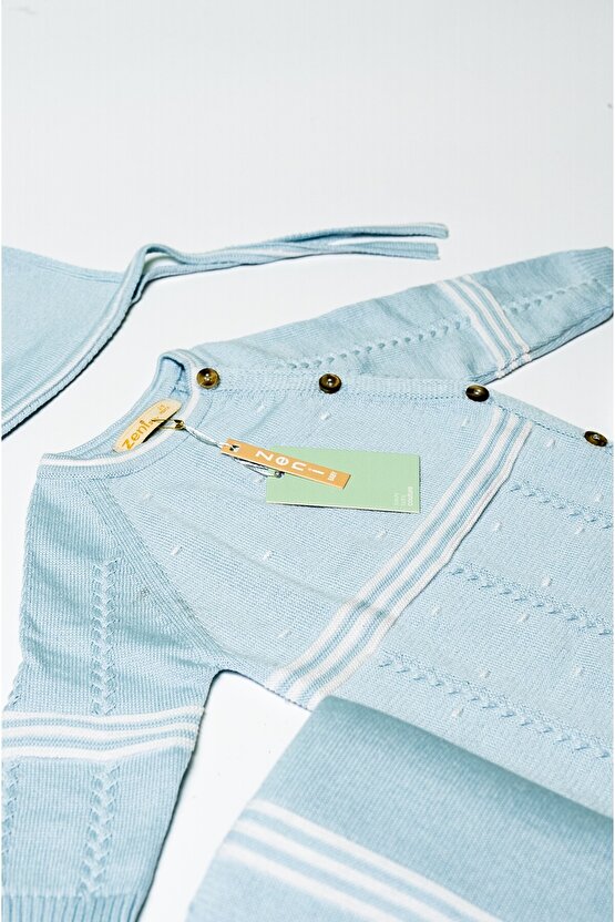 Yeni Doğan 5li Triko Tulum Set