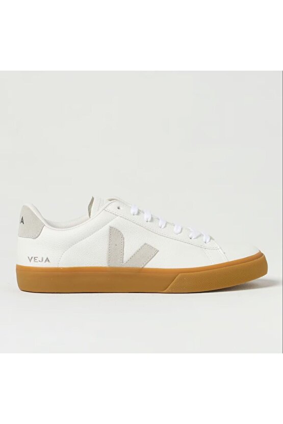 Kadın Beyaz Campo Extra White Natural Suede Leather Sneaker