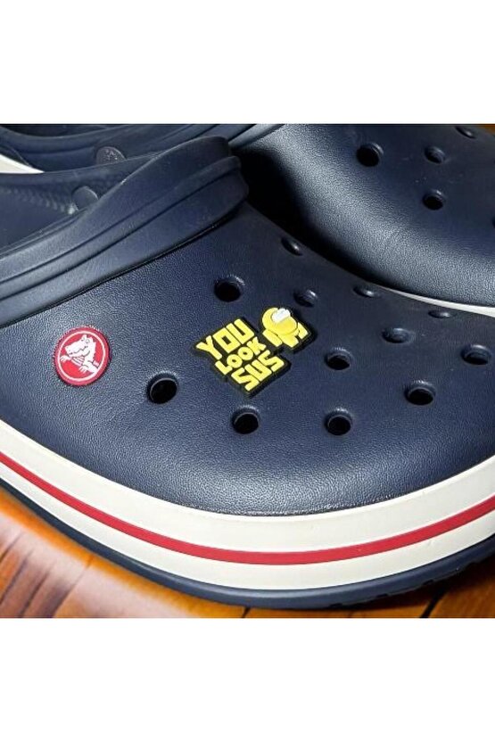 Sarı Crocs Tekli Terlik Süsü (1 adet) Jibbitz Charm