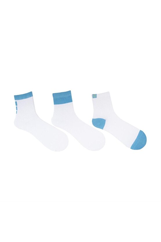 3 Çift Pamuk Erkek Tenis Çorap