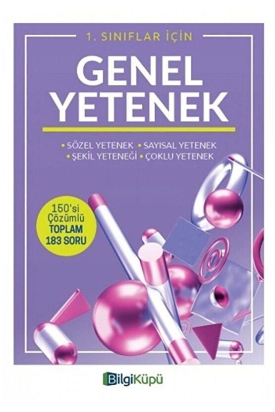 Bilgi Küpü Yayınları 1. Sınıf Genel Yetenek Kitabı