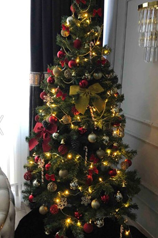 Leva Yılbaşı Çam Ağacı 90 Cm 76 Dal