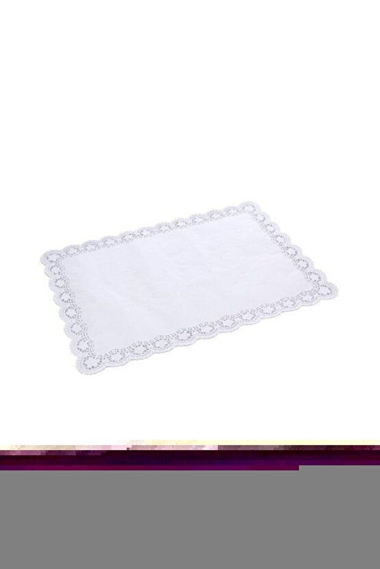 Dantel Kağıt Pasta Altlığı 32x45 Cm. 100 Adet