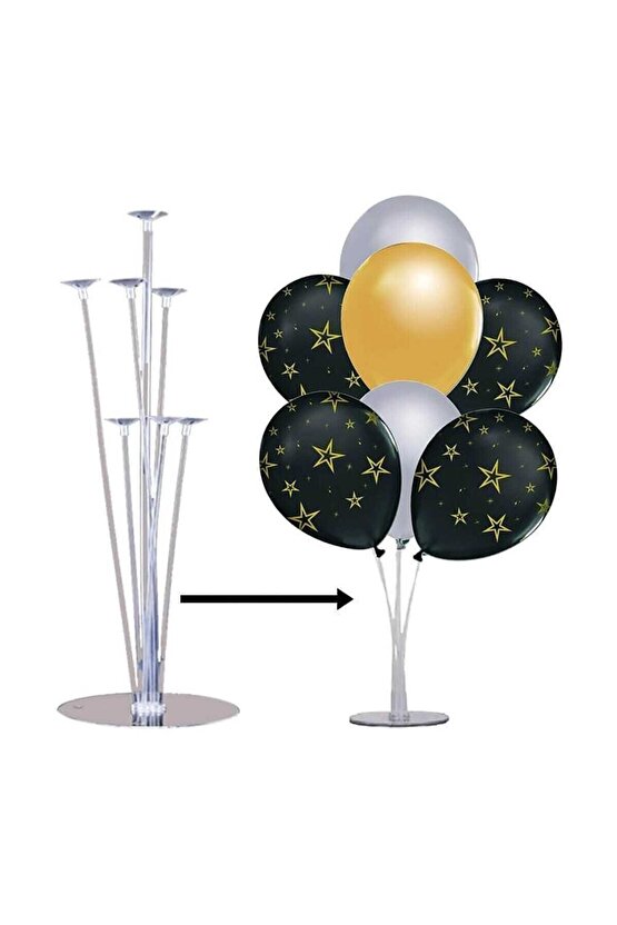 Ayaklı Balon Standı 7 Çubuklu