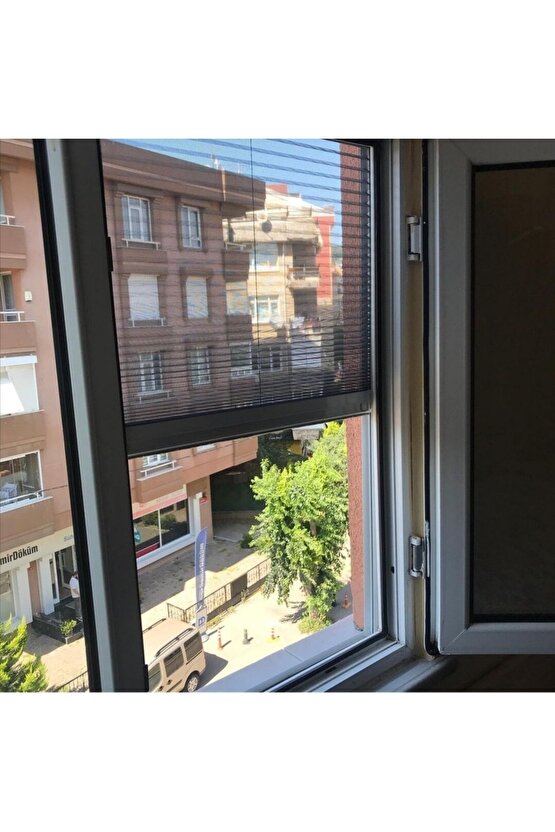 Ekol Sineklik Plise Sineklik Pencere Sineklik Pileli Sürgülü 0x90-0x220 Beyaz