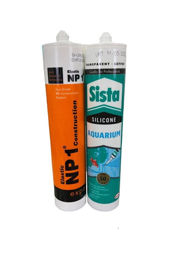 Np1 + Sista Akvaryum Slikon