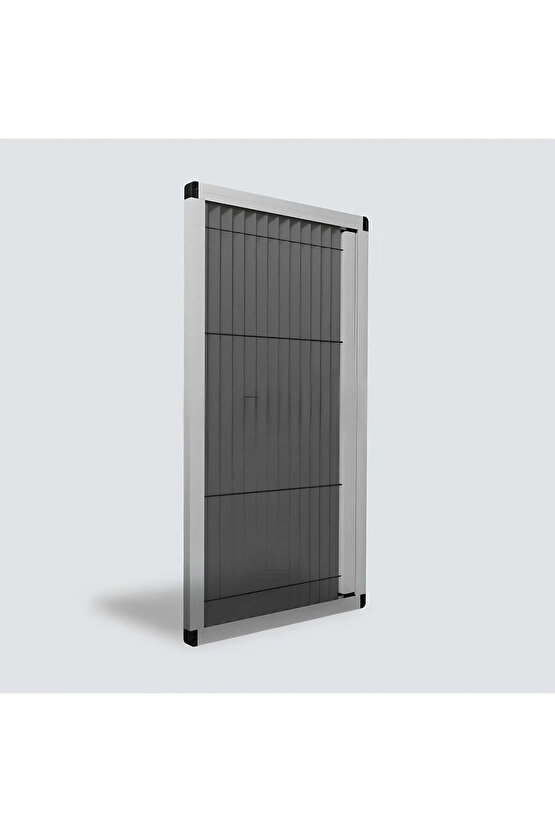 Pileli Plise Sürgülü Akordiyon Katlanır Pencere Sinekliği BEYAZ 70*140 ölçülerinde