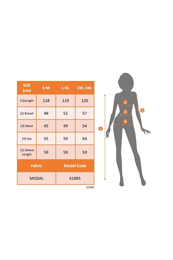 Kadın Uzun Kollu Bisiklet Yaka Midi Modal Elbise