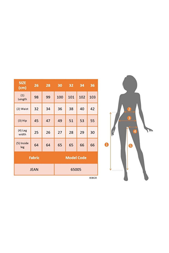Kadın Yüksek Bel önden Düğmeli Cepli Dar Kesim Detaylı Kot Pantolon