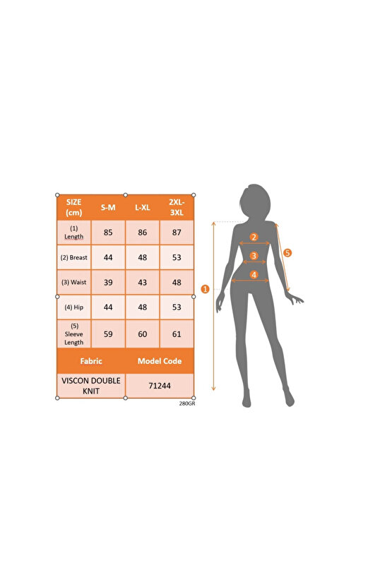 Kadın Uzun Kollu Yuvarlak Yaka Taşlı Kalp Desenli Viskon Iki Iplik Elbise