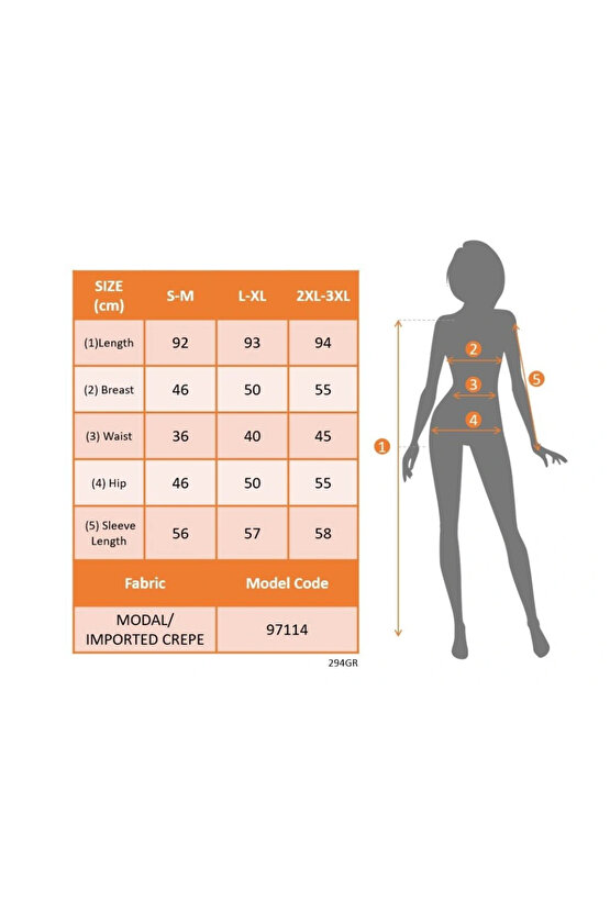 Kadın Uzun Kollu Kruvaze Yaka üst Modal Alt Ithal Krep Mini Elbise