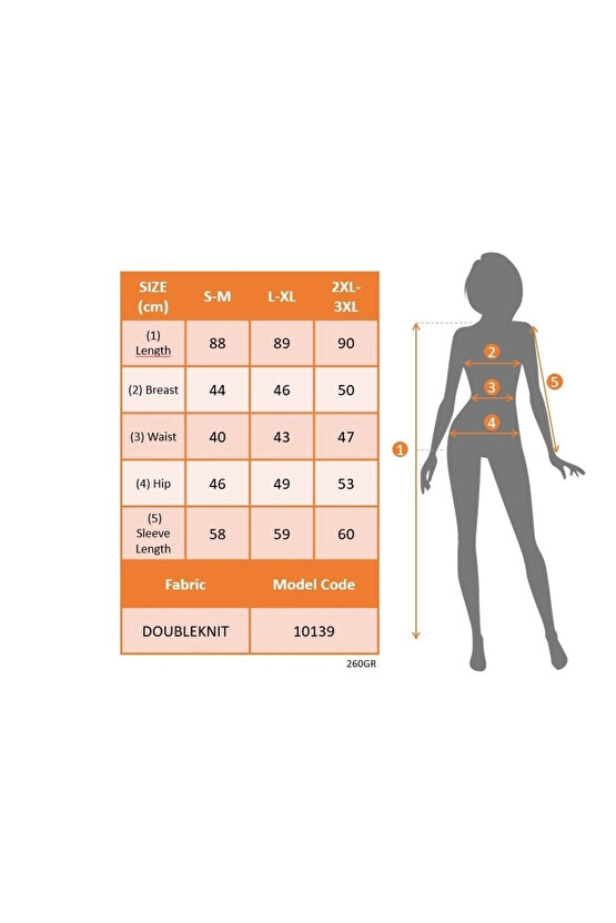 Kadın Uzun Kollu Bisiklet Yaka Kol Ağzı Ve Etek Ucu Baskılı Iki Iplik Elbise