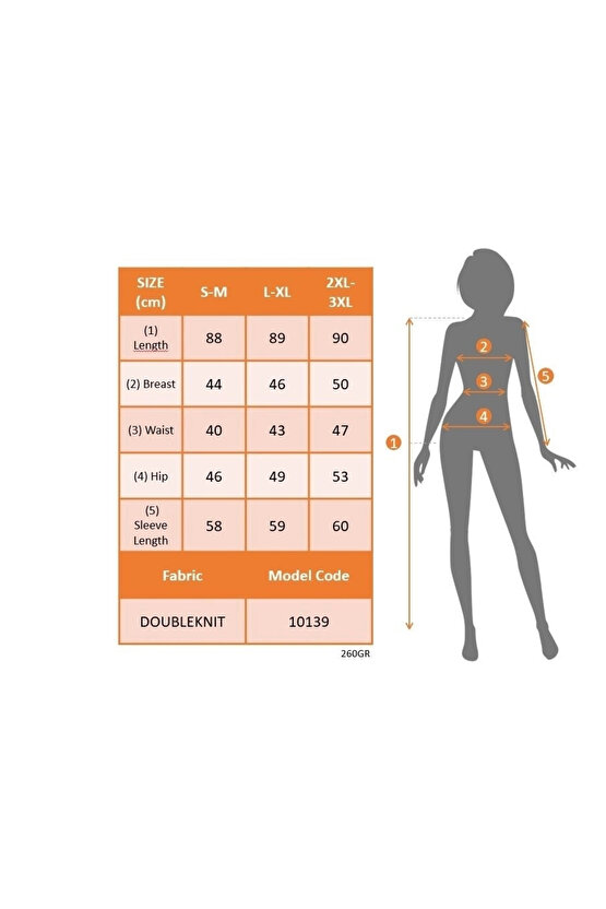 Kadın Uzun Kollu Bisiklet Yaka Kol Ağzı Ve Etek Ucu Baskılı Iki Iplik Elbise