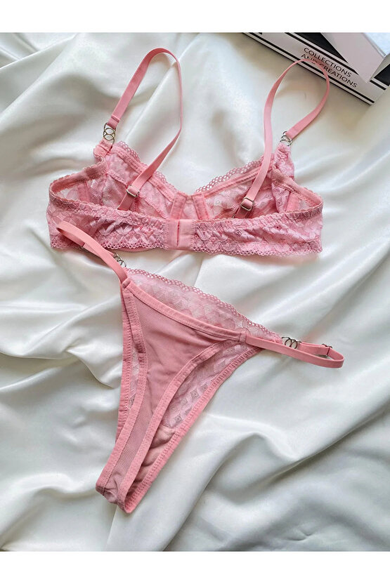 Verde Bralet Sütyen Takım