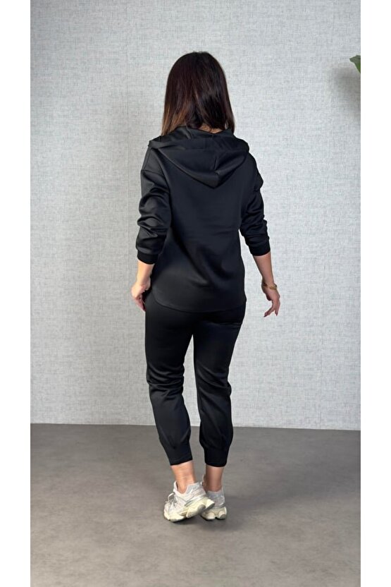 EQURİ Kadın Uzun Kollu Kapüşonlu Ikili Takım