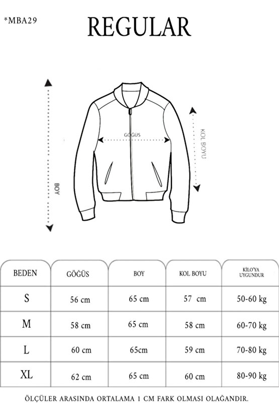 eyesof Unisex Uzun Kol Baskılı Bomber Ceket - Siyah