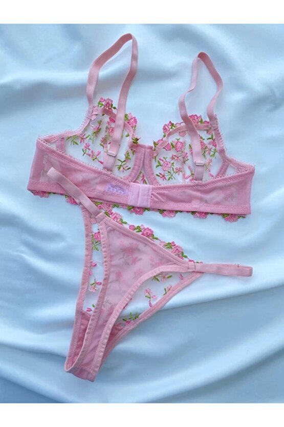 Sakura Brode Sütyen Takım