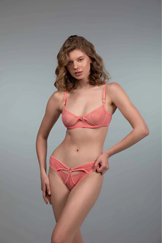 Lovelle Tül Sütyen Takım