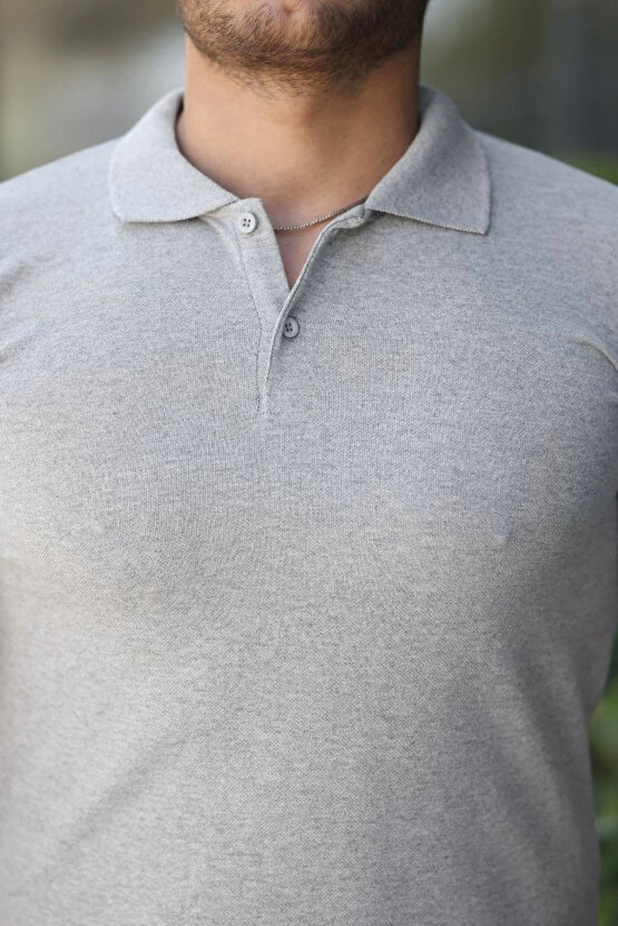 Erkek Kısa Kollu Yakalı Tişört