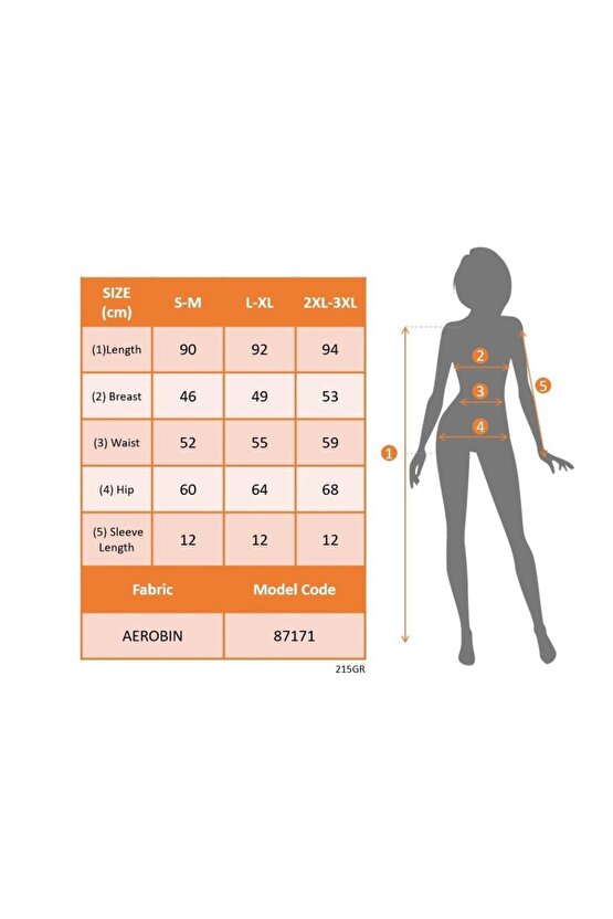 Kadın Kısa Kollu Bisiklet Yaka Fırfırlı Aerobin Elbise