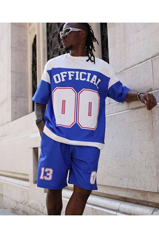 MDB Dijital 00 Baskılı Şortlu Takım avi