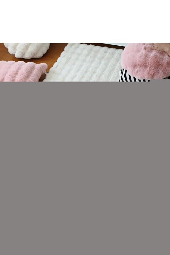 Unisex Baskılı Oversize T-Shirt - Beyaz