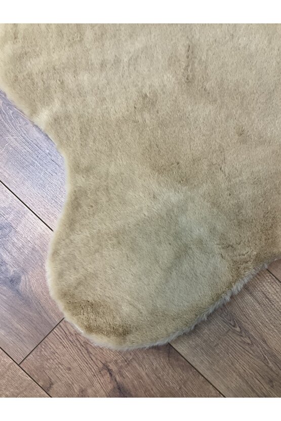 Tavşan Tüyü Post Peluş Ultra Yumuşak Post Puffy Cappuccino