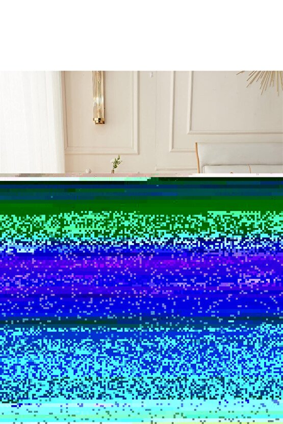 Beyaz Yıkanabilir Yolluk Kaymaz Taban Uzun Tüylü Yumuşak Halı Kaymaz Tüylenmez