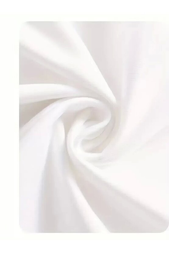 Day One Baskılı Oversize Bisiklet Yaka T-shirt - Beyaz