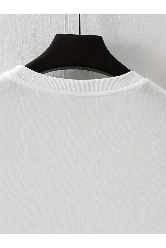 Ben Şişman Değilim Tanrı Bana Hava Yastığı Verdi Çünkü Ben Değerliyim Tişörtü - Beyaz