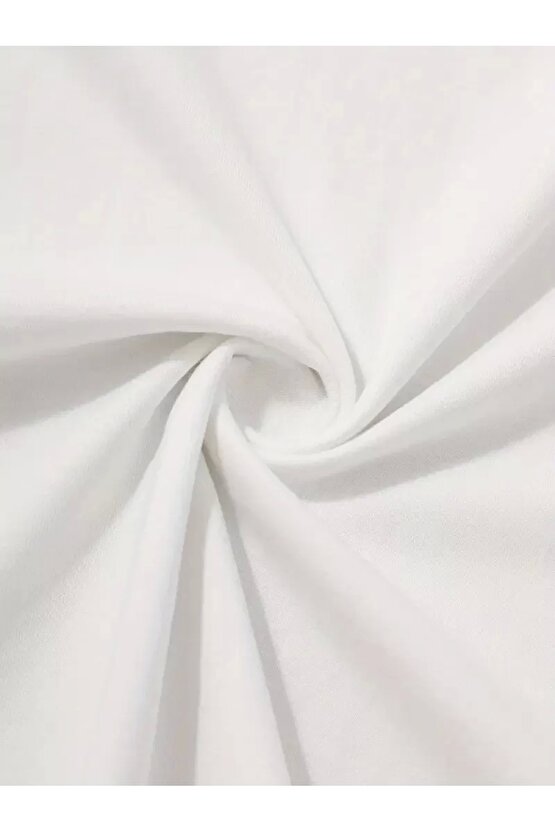 201 Penye Compack Sarj %1 Baskılı Oversize Bisiklet Yaka Kısa Kol Yazlık T-shirt - Beyaz