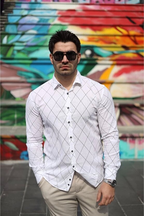 Erkek şamre Kumaş Gömlek