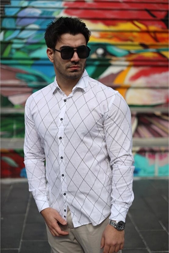 Erkek şamre Kumaş Gömlek