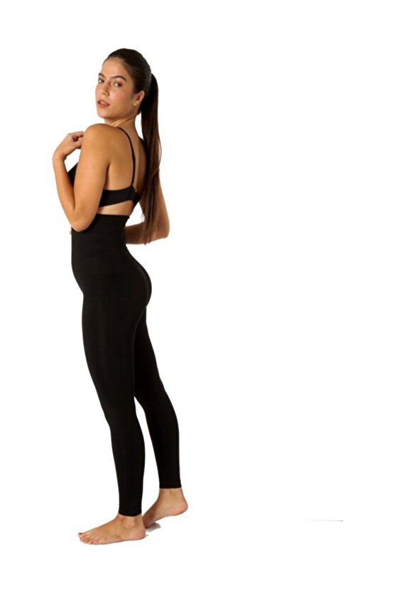 KETEN KOLSUZ KARE YAKA DÜĞME DETAYLI ELBİSE - Beyaz