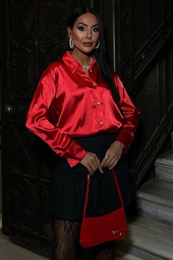 Premium Saten Gömlek 3438