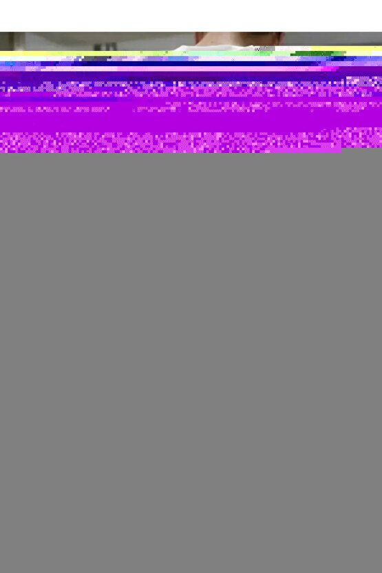 Baskılı Oversize Bisiklet Yaka T-shirt - Beyaz