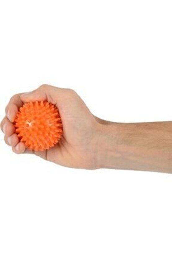 El EgzersizMasaj Ve Duyu Topu, Turuncu Renk 6 cm