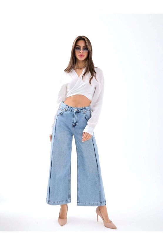 7356 KOT PANTOLON-MAVİ