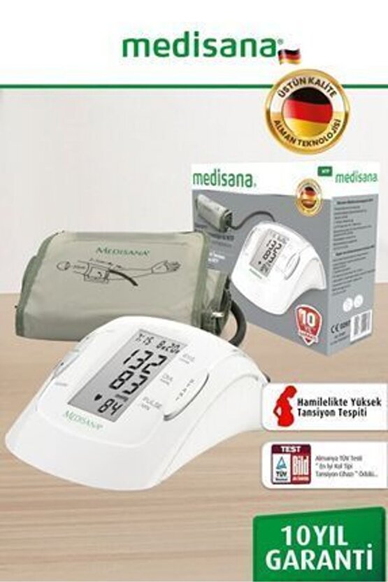 Garantili Geniş Manşonlu Kol Tipi Tansiyon AletiAlman Tasarım 10 Yıl