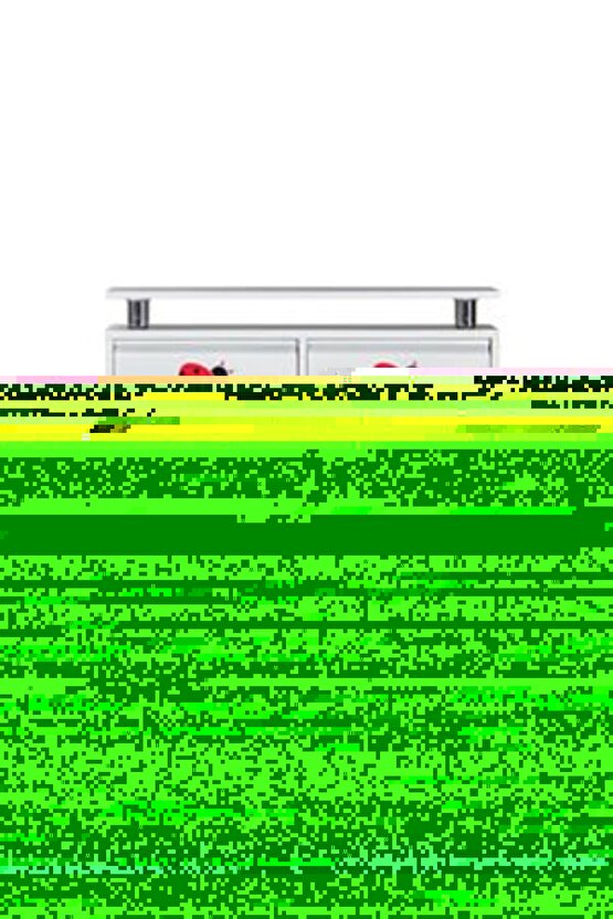 Baskılı Oversize Bisiklet Yaka T-shirt - Beyaz