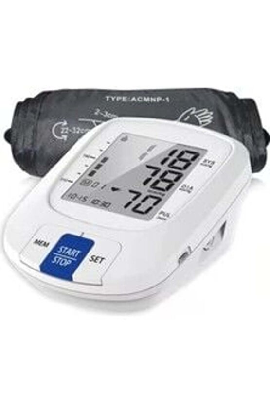 AXD-808 Türkçe Konuşan Tansiyon Aleti - Adaptörlü