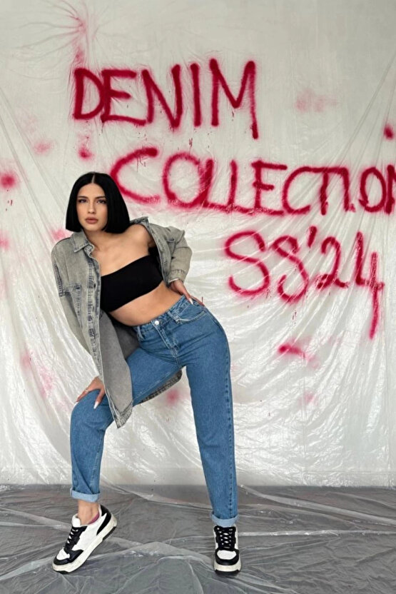 Mavi Boru Paça Jeans Pantolon