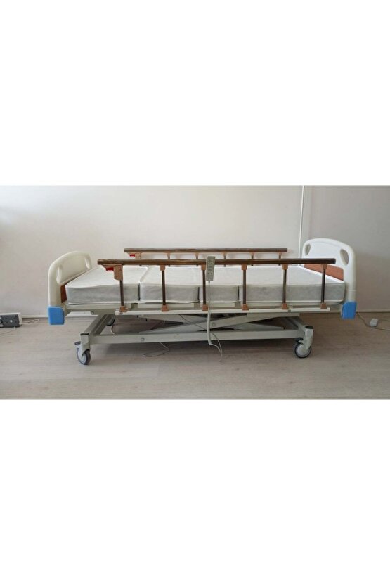 3 Motorlu Abs Tabanca Hasta Karyolası + 4 Parçalı Yatak