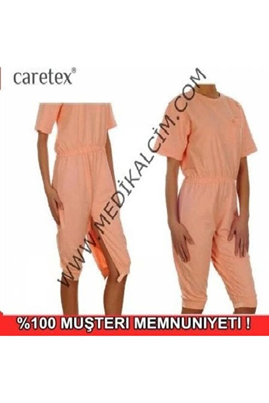 Hasta Bakım Tulumu Bacak Fermuarlı