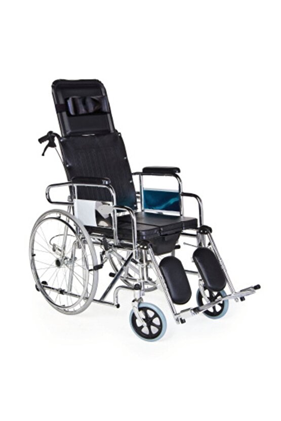 Comfort Plus Tuvaletli Özellikli Sırtı Yatan Tekerlekli Sandalye