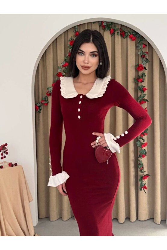 eyesof Sura Bebe Yaka Elbise