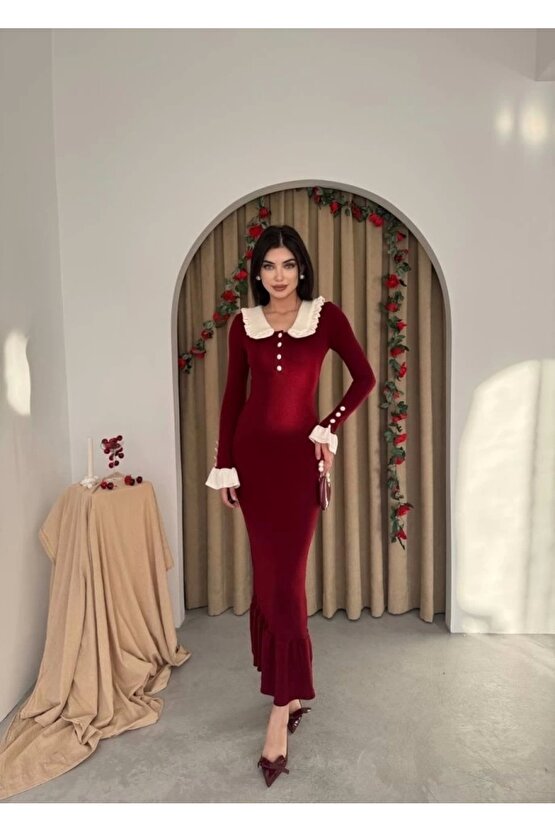 eyesof Sura Bebe Yaka Elbise