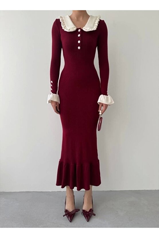 eyesof Sura Bebe Yaka Elbise