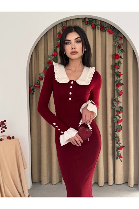 eyesof Sura Bebe Yaka Elbise