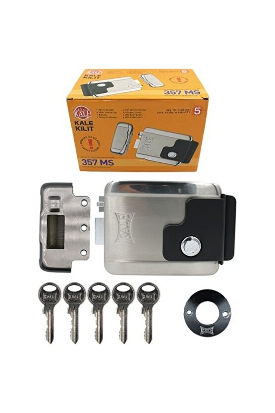 Elektriklii Otomat Butonlu Makaralı 357MS KROM